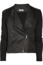 Helmut Lang leather jacket at Net A Porter