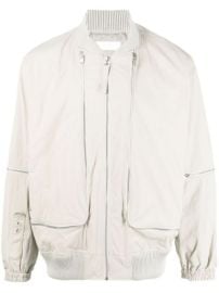 Helmut Lang zipped-up Bomber Jacket - at Farfetch