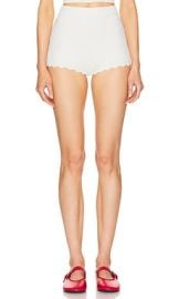 Helsa Elvira Shorts In Cream at Revolve
