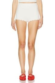 Helsa Elvira Shorts in Cream FWRD at FWRD