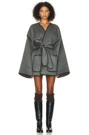 Helsa Wool Blend Blanket Coat in Grey FWRD at FWRD