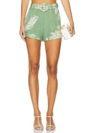 Hemant and Nandita Applique Shorts With Buckle Belt at Revolve
