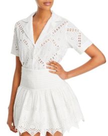 Hemant and Nandita Cotton Lace Shirt   Bloomingdales at Bloomingdales