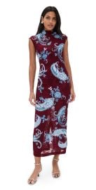 Hemant and Nandita Long Dress Merlot XL at Shopbop