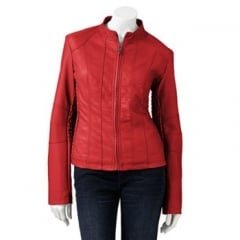 Hemisphere faux leather jacket at Kohls