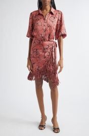 Hendrix Paisley Kember Minidress at Nordstrom