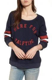 Here for Halftime Pullover at Nordstrom