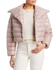 Herno Lace Cropped Puffer Jacket Bloomingdales at Bloomingdales