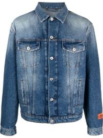 Heron Preston Stonewashed Denim Jacket - at Farfetch