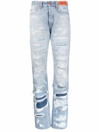 Heron Preston Super Distressd Jeans - at Farfetch