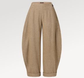 Herringbone Balloon Pants - Women - Ready-to-Wear LOUIS VUITTON at Louis Vuitton