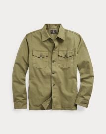 Herringbone Twill Shirt Ralph Lauren at Ralph Lauren