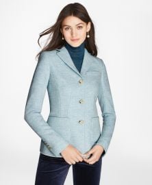 Herringbone Wool Jacket at Brooks Brothers