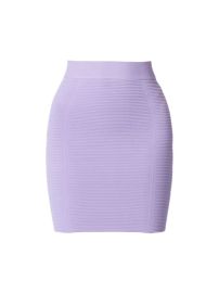 Herv Lger Ottoman Knit Bodycon Mini Skirt on SALE at Saks Off 5th