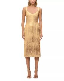Herv Lger The Metallic Mischa Dress Bloomingdale39s at Bloomingdales