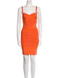 Herve Leger Bandage Dress at The Real Real