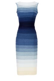 Herve Leger Blue Ardell Dress at Rent the Runway