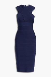 Herve Leger Crossover bandage dress at The Outnet