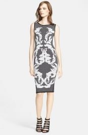 Herve Leger Jacquard Tank Dress at Nordstrom