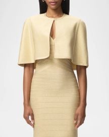 Herve Leger The Juliette Cape at Neiman Marcus