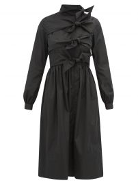 Hester bow-embellished taffeta coat dress at Matches