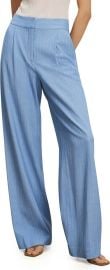 Heyser Pinstripe Pleated Wide Leg Pants at Nordstrom
