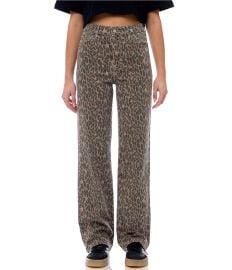 Hidden Jeans Ella Cheetah Straight Leg Jeans at Dillards