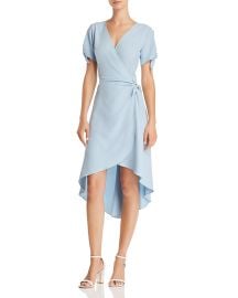 High/Low Faux-Wrap Dress at Bloomingdales