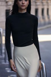 High Collar Top at Zara