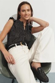 High Neck Blouse by BOSS Rent the Runway at Rent the Runway