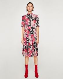 High Neck Dress by Zara at Zara