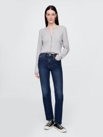 High Rise \'90s Slim Straight Jeans at GAP
