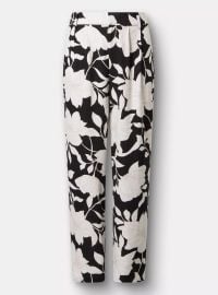 High-Rise Wide Leg Linen-Blend Trouser at Torrid