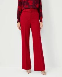 High Waist Belted Boot Cut Pant at Ann Taylor