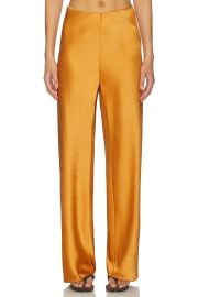 High Waist Satin Bias Pant at Revolve