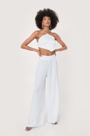 High Waisted Wide Leg Pants at Nasty Gal