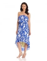 High low dress with the same print at Amazon