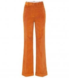 WornOnTV: Robin’s orange corduroy suit on Good Morning America | Robin ...