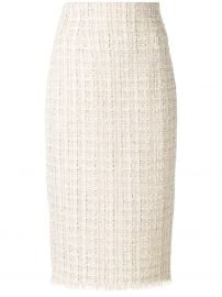 High waist pencil skirt by Alexander McQueen at Farfetch