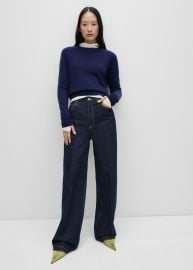 High-waist wideleg jeans - Women MANGO USA at Mango