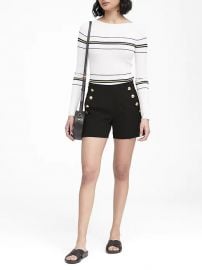 High waisted shorts at Banana Republic