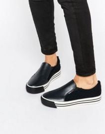 Hilfiger Denim Lyon Flatform Slip On Plimsolls at asos com at Asos