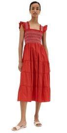 Hill House Home The Ellie Nap Dress Poppy Red XL at Shopbop