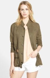 Hinge Drapey Military Jacket at Nordstrom