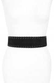 Hinge Whipstitch Leather Belt at Nordstrom