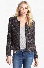 WornOnTV: Camille’s tweed jacket with leather trim on Bones | Tamara ...