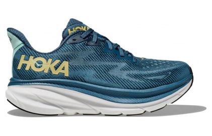 Hoka Clifton 9 Sneakers in Midnight Ocean at Kicks Crew