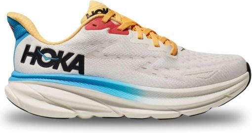 Hoka Clifton Sneaker in Donna White Blue Blanc De Blanc Swim Day at Amazon
