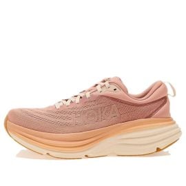 Hoka One One Bondi 8 in sandstone Cream at Kicks Crew