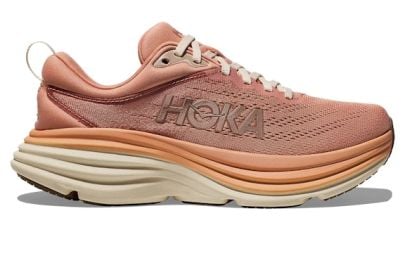 Hoka One One Bondi 8 in sandstone Cream at StockX